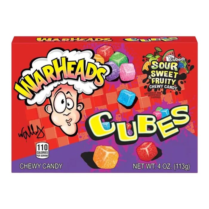 Warheads Cubes Sour Sweet Fruity