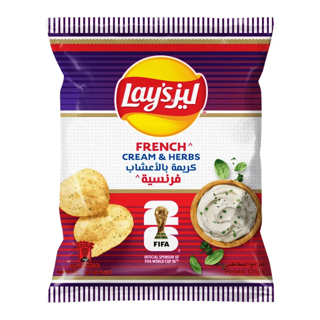 Lay's French Cream & Herbs — Limited Edition