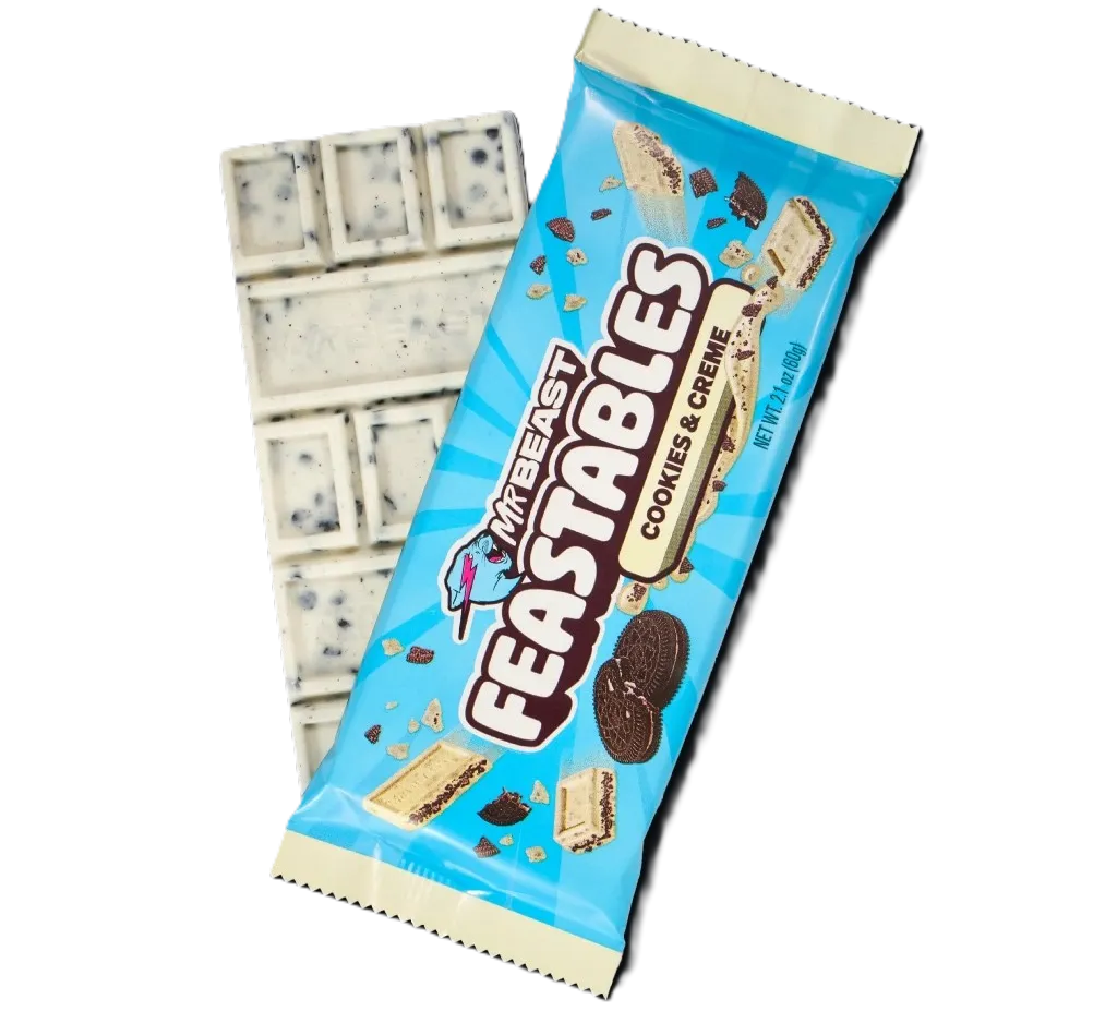 Feastables MrBeast Cookies & Creme