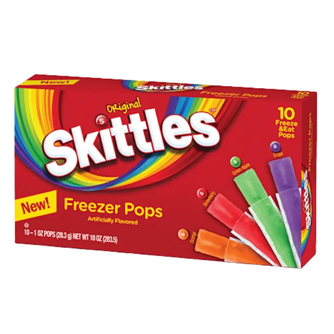 Skittles Freezer Pops — 12 Pack