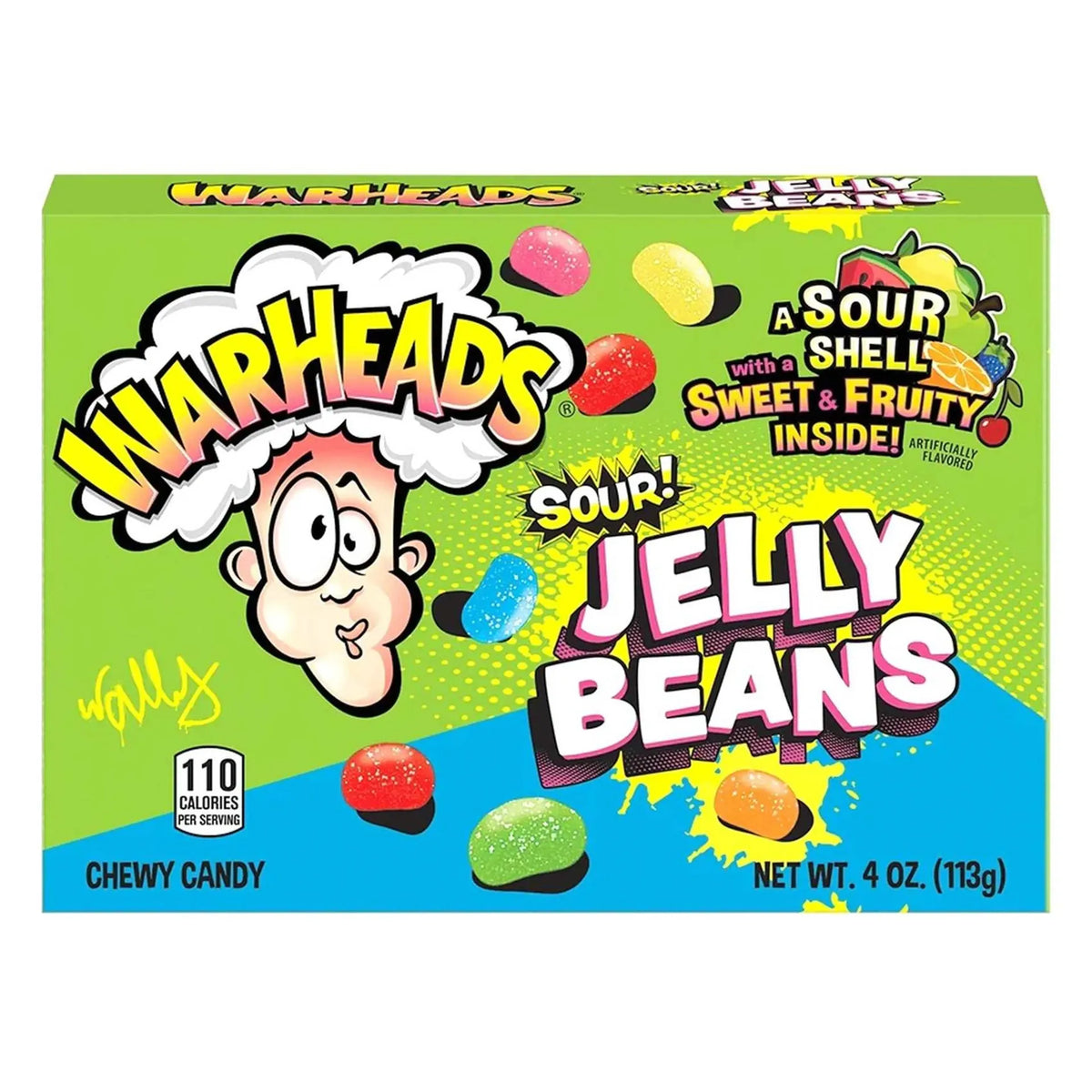 Warheads Sour Jelly Beans